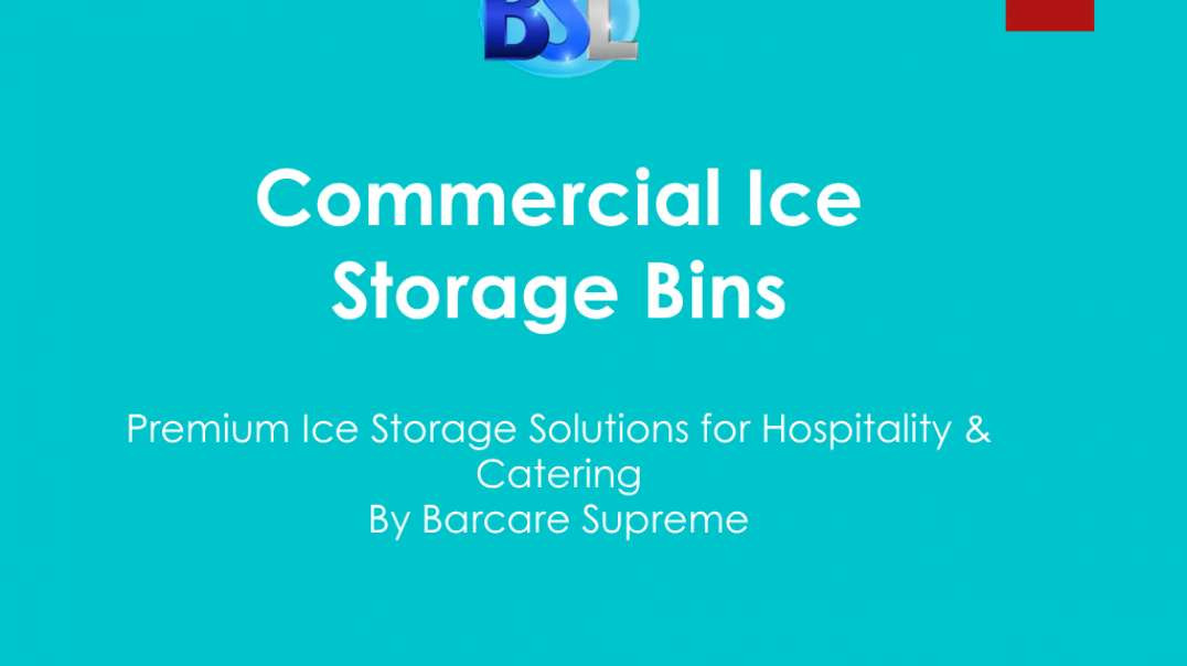 Commercial Ice Storage Bins